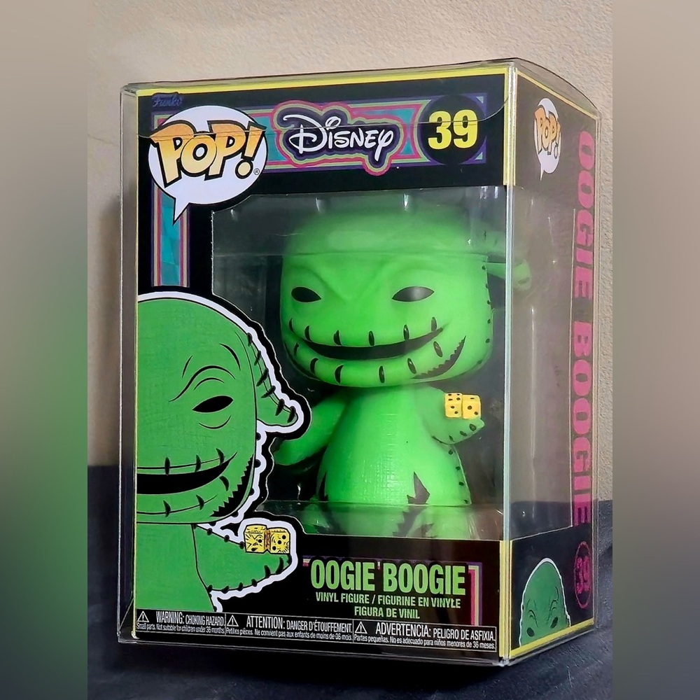 Funko Pop Disney OOGIE BOOGIE #39 The Nightmare Before Christmas NEW